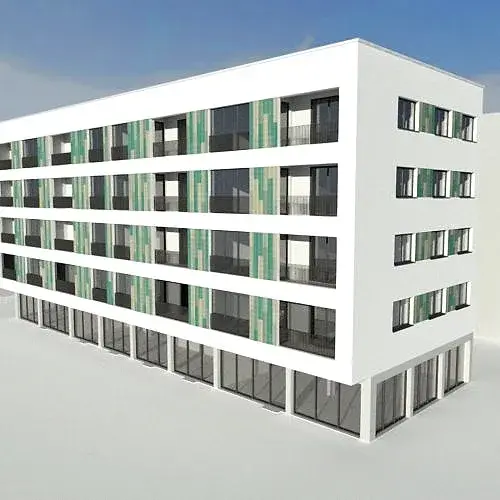 Projektfoto Wohnungsbau-Wettbewerb am Café Moskau