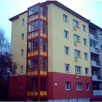 Projektfoto Lortzingstraße, Strangsanierung im Denkmal