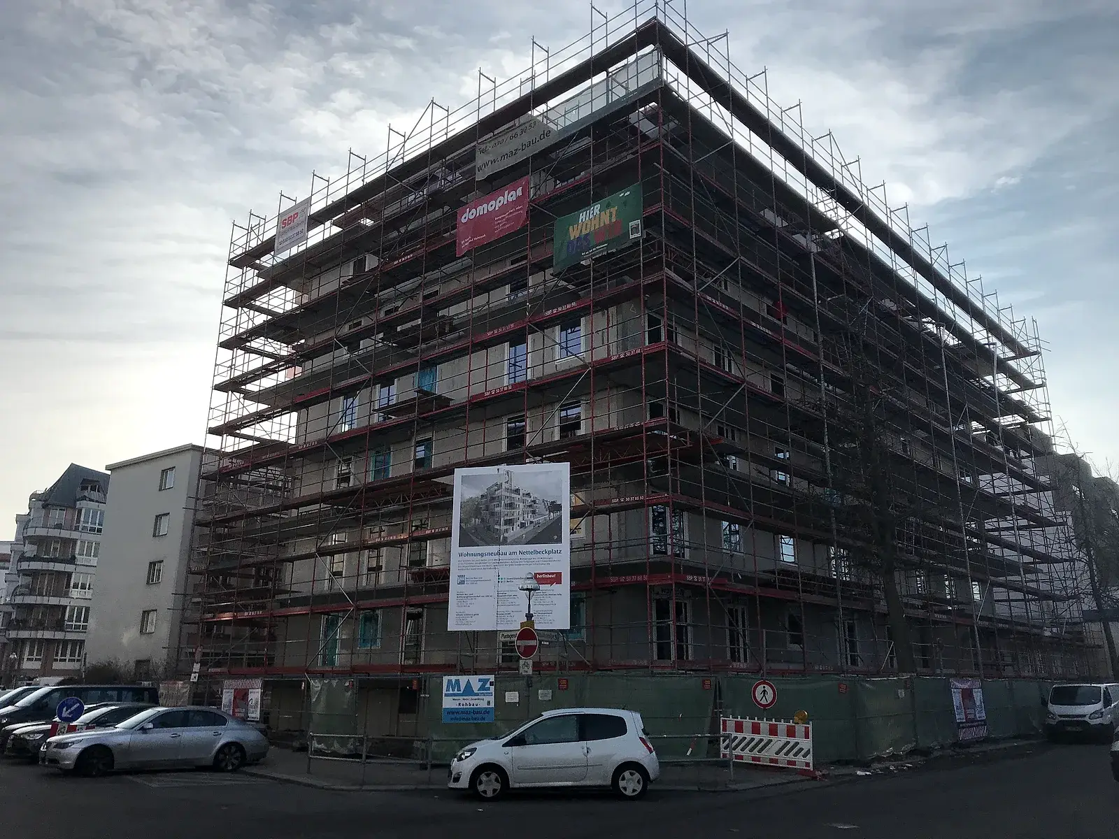 Wohnungsneubau am Nettelbeckplatz, Berlin-Wedding – Ansicht 2