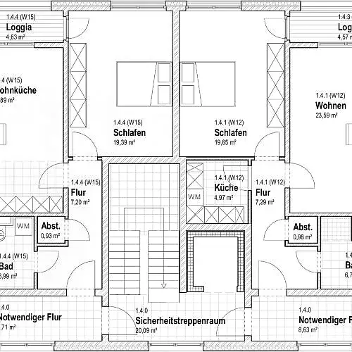 Wohnungsbau-Wettbewerb am Café Moskau, Berlin-Mitte – Ansicht 2