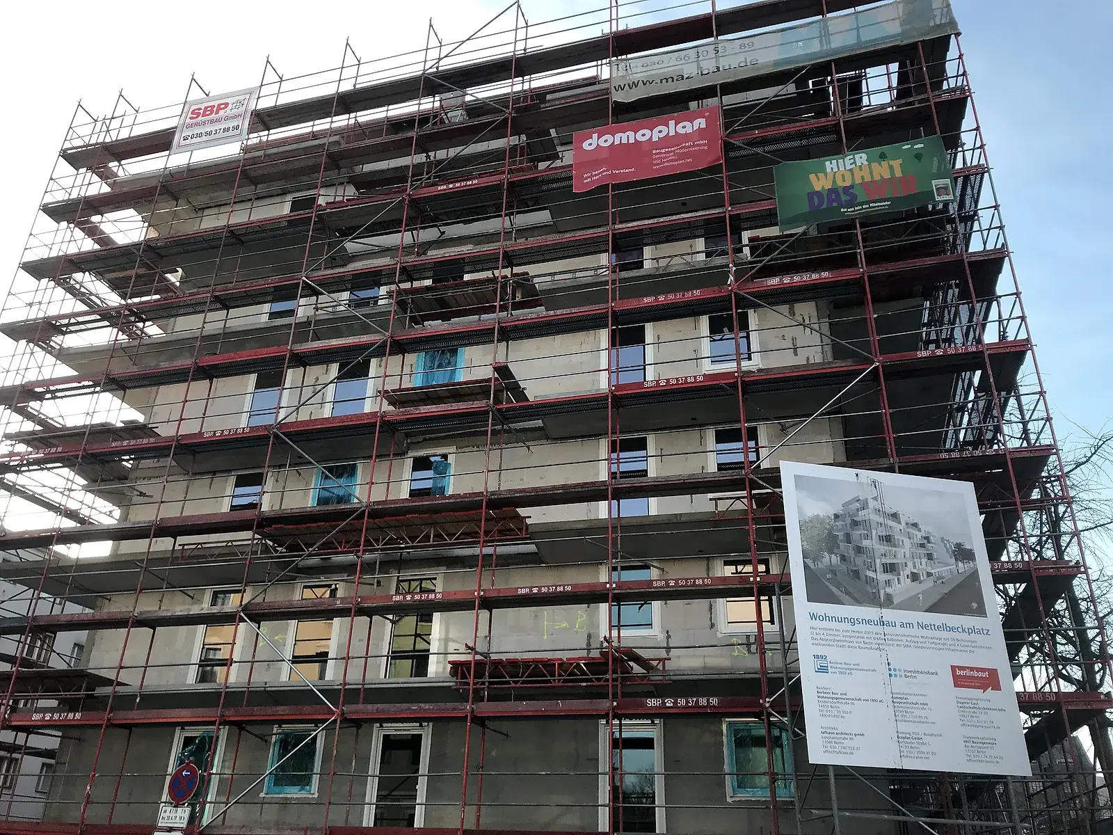 Wohnungsneubau am Nettelbeckplatz, Berlin-Wedding – Ansicht 3